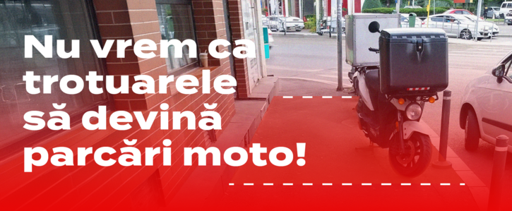 1 metru nu este de ajuns pentru pietoni. Renunțați la transformarea trotuarelor în parcări!